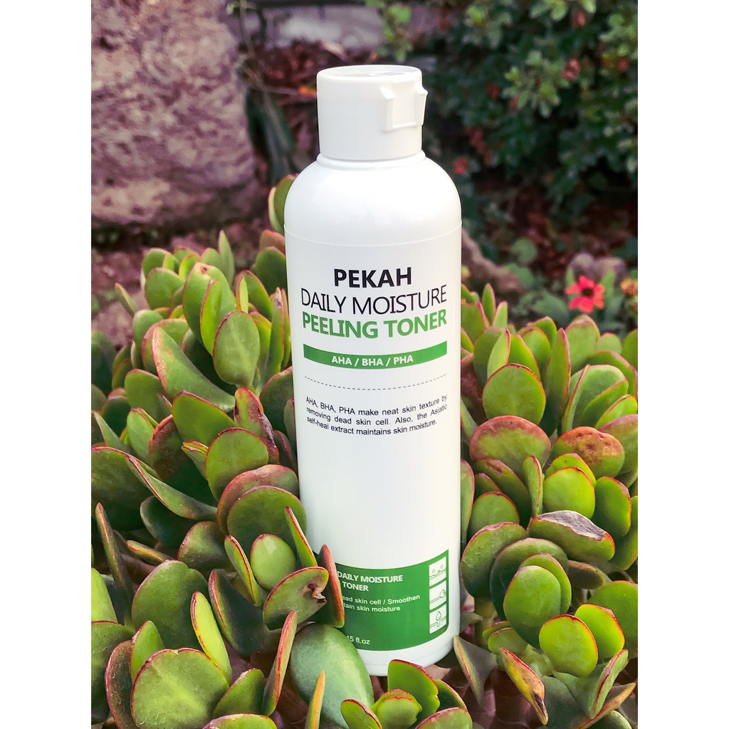 Nước Hoa Hồng Cải Thiện Mụn Ẩn Và Se Khít Lỗ Chân Lông PEKAH Daily Moisture Peeling Toner 250ml | BigBuy360 - bigbuy360.vn