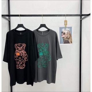 Áo phông túi zip, áo thun rộng dấu quần, cotton mát mịn