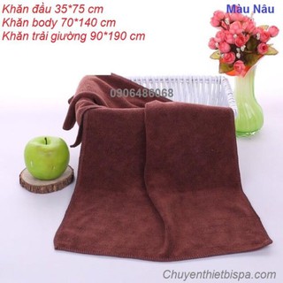 [HÀNG CÓ SẴN] Khăn đắp, khăn quấn body spa 70*140 (400g)