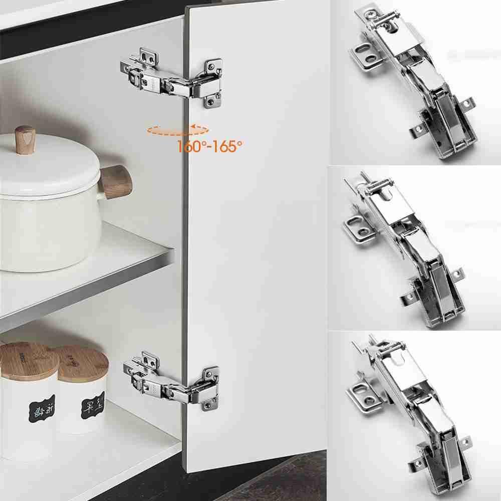 CONOPERY Bản Lề Cửa Xoay 165 Độ Bằng Thép Không Gỉ Chất Lượng Cao