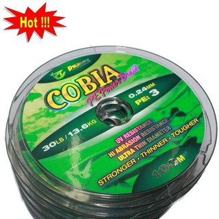 Dây câu cá COBIA PE Power Braid