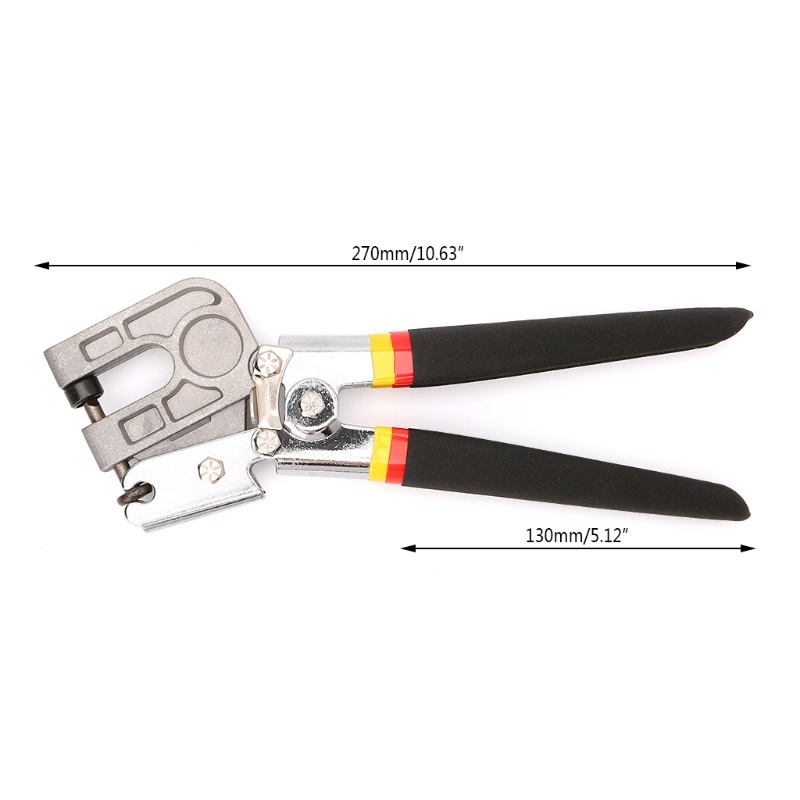 Dụng Cụ Kìm Bấm Lỗ Thạch Cao 10 Inch Tay Cầm Bằng Kim Loại