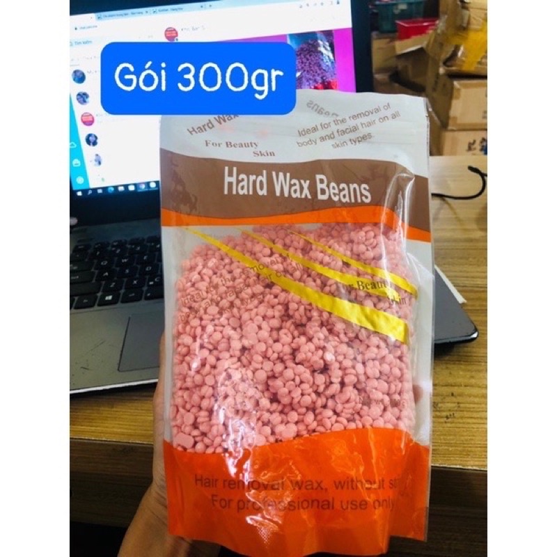 CHÍNH HÃNG - GÓI 500GR SÁP WAX LÔNG NÓNG HẠT ĐẬU
