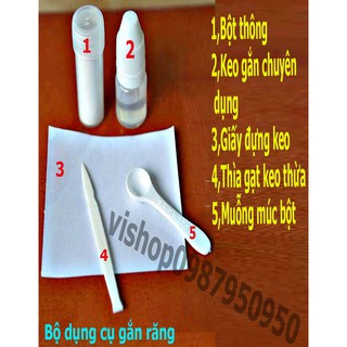 KEO GẮN RĂNG NANH GIẢ