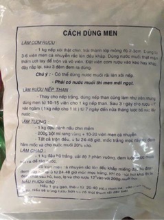 (có sẵn ) Men Cơm Rượu Mỹ Linh 900g ( Men ngọt )