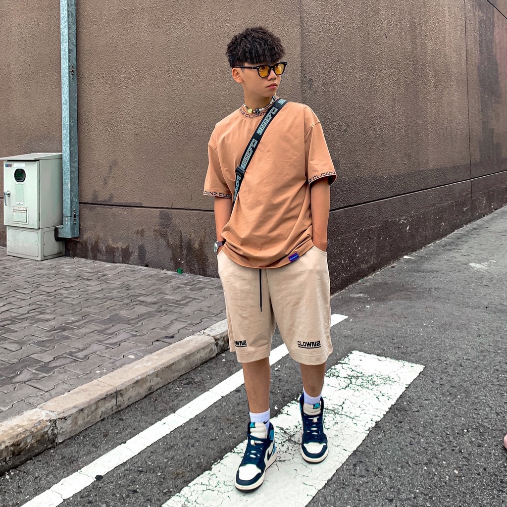 Áo thun tay lỡ local brand Clownz Basic V3 nhiều màu, phông trơn cổ tròn form rộng, cotton, unisex nam nữ