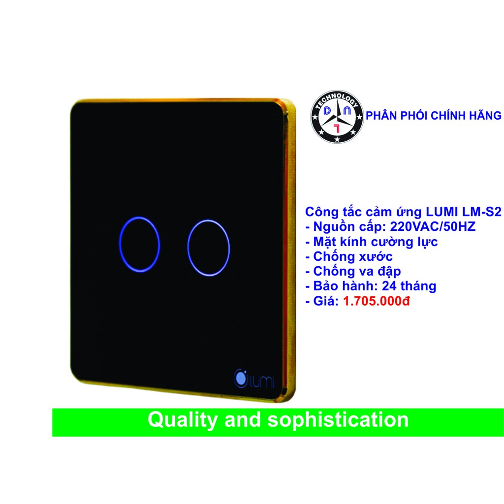 Công tắc thông minh LUMI LM-S2