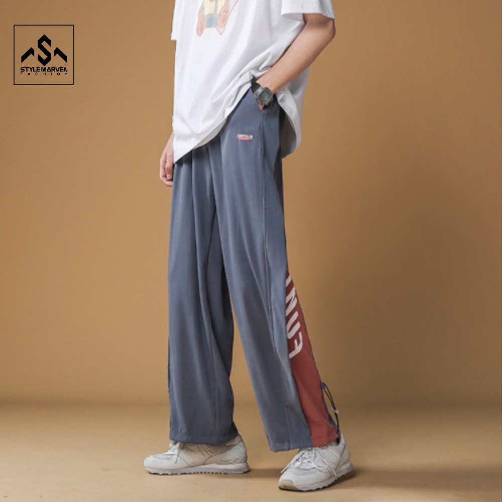 Quần jogger thể thao unisex STYLE MARVEN dáng suông Hàn Quốc phối chữ thời trang - JOGGER NAM 90000100C