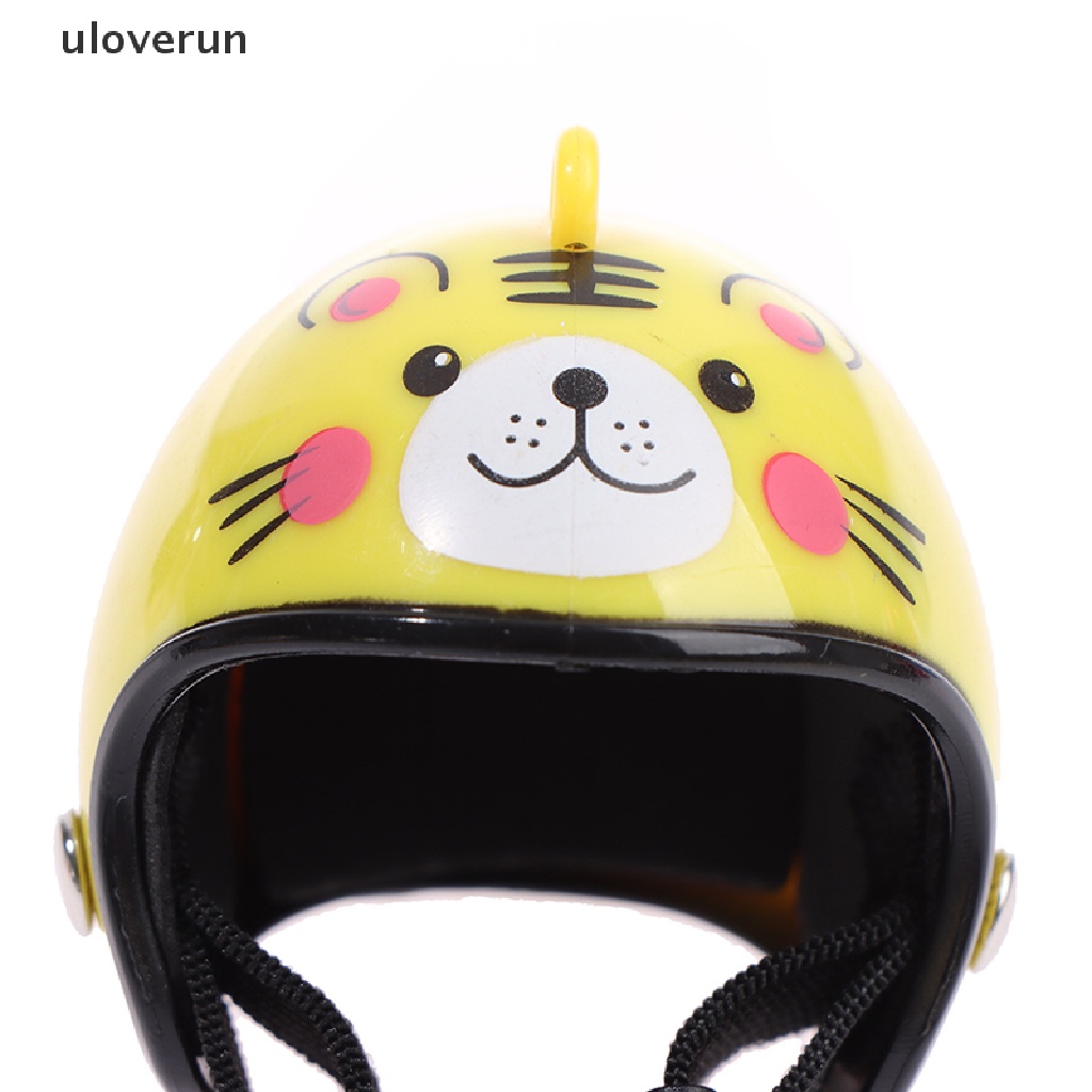 uloverun 1PC Chicken Helmet Small Pet Hard Hat Bird Duck Quail Hat Headgear Pet Supplies vn