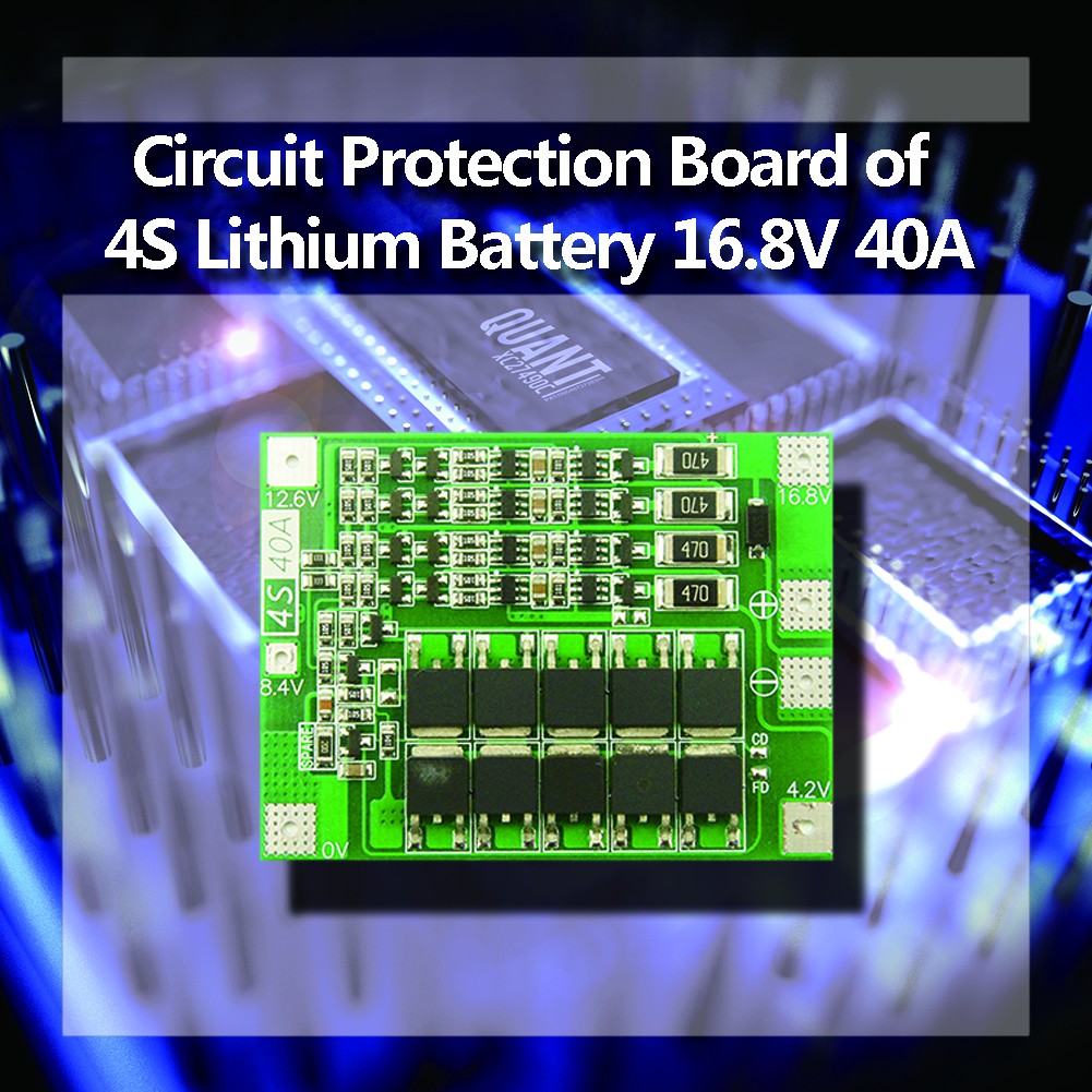 4S 16.8V 18650 Charger Lithium Battery Circuit Protection Board Balancer