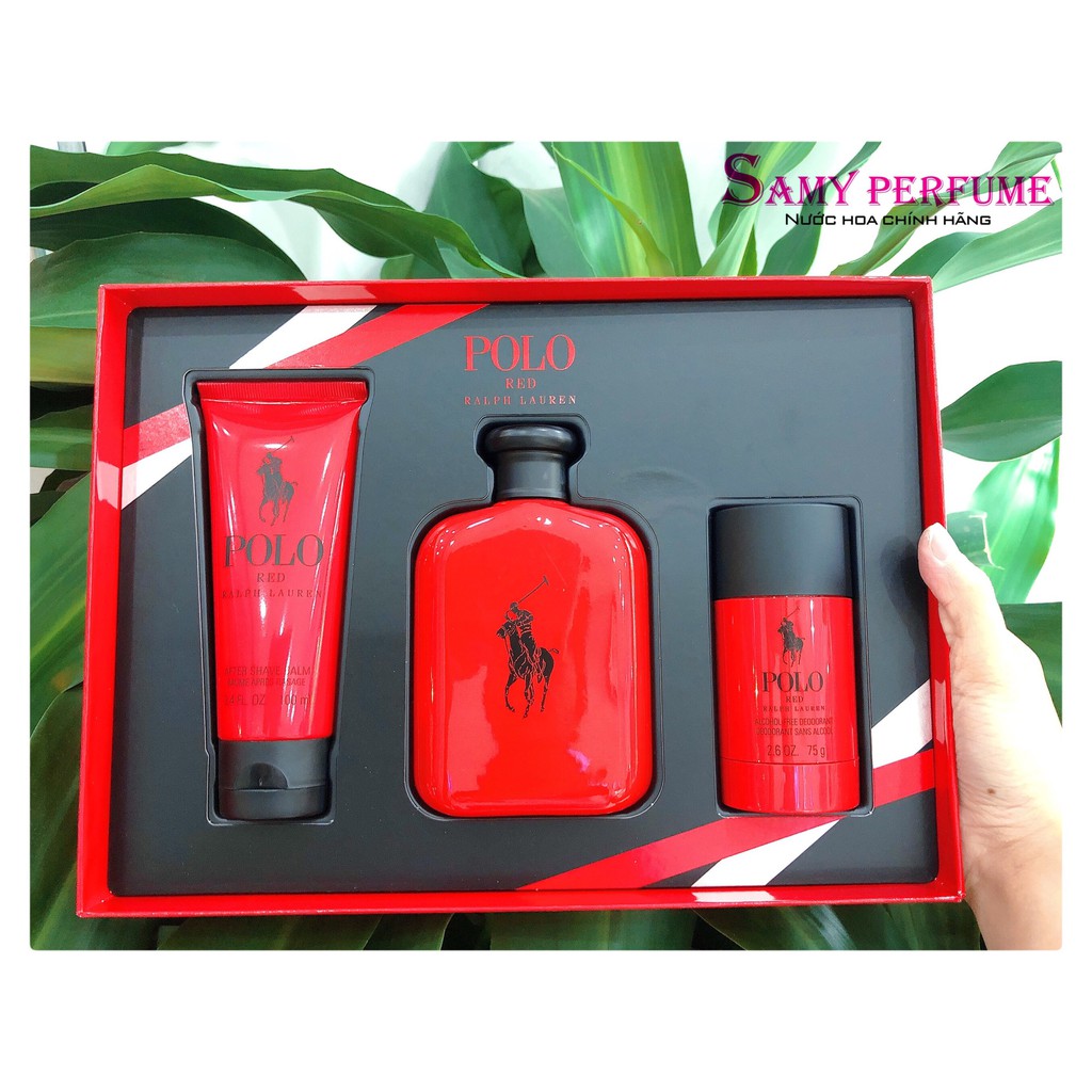 Set nước hoa Polo Red 125ML