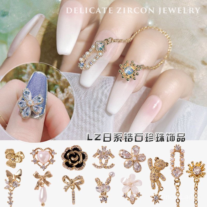Phụ kiện trang trí móng tay kiểu dáng thời trang