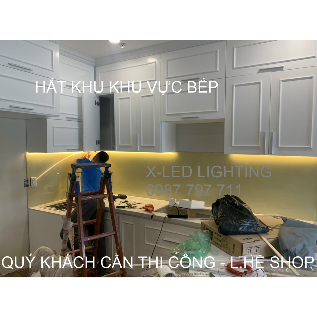 Thanh nhôm led định hình, thanh led hắt, led thanh 5v- 12v - 24v trang trí nội thất