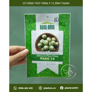 Hạt giống cà pháo trắng rado 72 1g - hạt giống - rau ăn quả