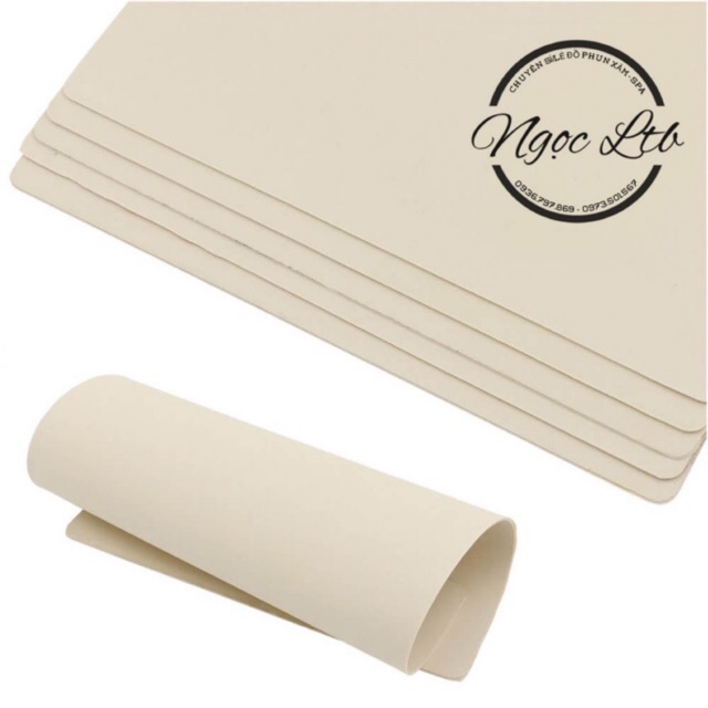 Da giả TRẮNG BỘT chuyên thực hành phun xăm, điêu khắc