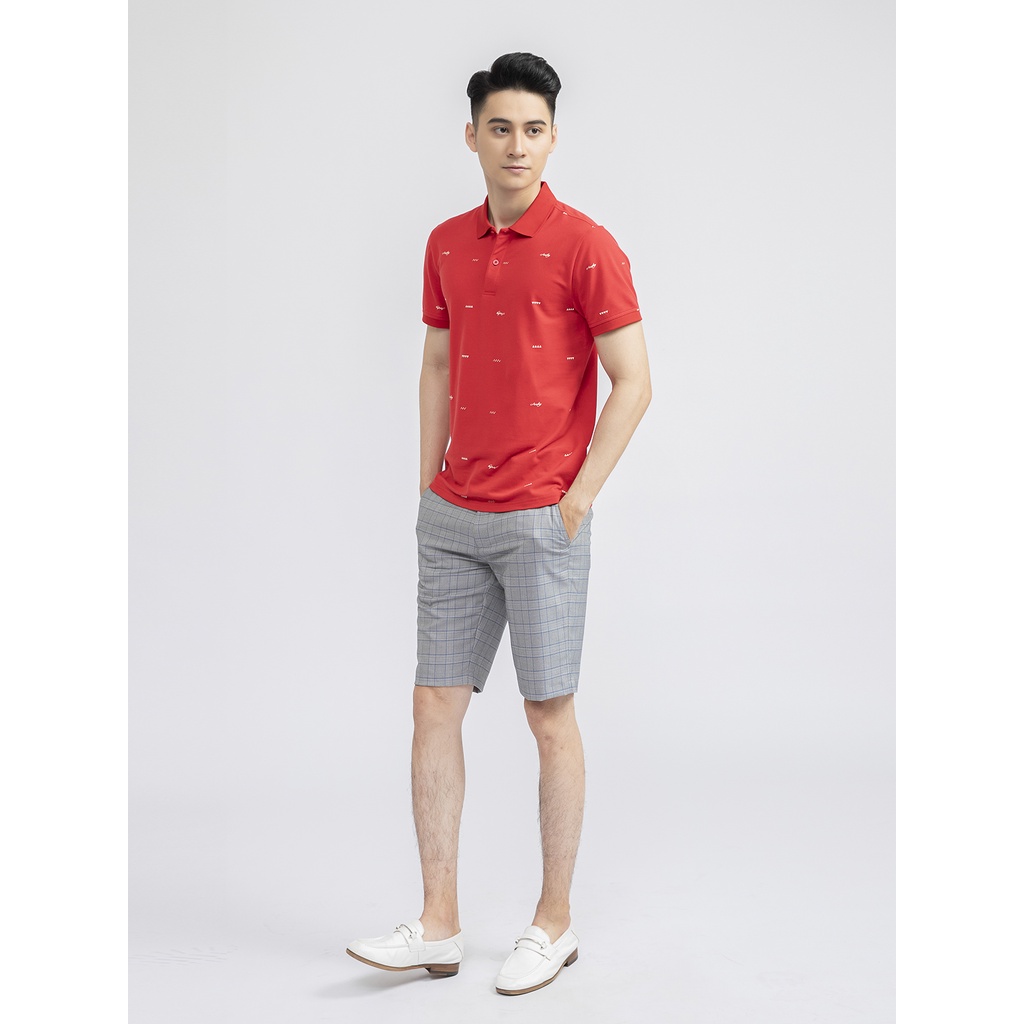 Áo Polo, Áo Thun Nam Có Cổ ARISTINO - APS017S1 Cao Cấp, In Họa Tiết, Chất Liệu Cotton Siêu Mềm