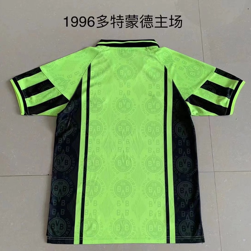 Áo Thun Bóng Đá Ngắn Tay Đội Tuyển Dortmund S-2XL 1996