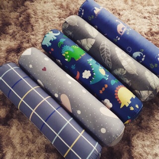 GỐI ÔM NGƯỜI LỚN ruột bông trắng vỏ cotton 100%(kt 30x100)