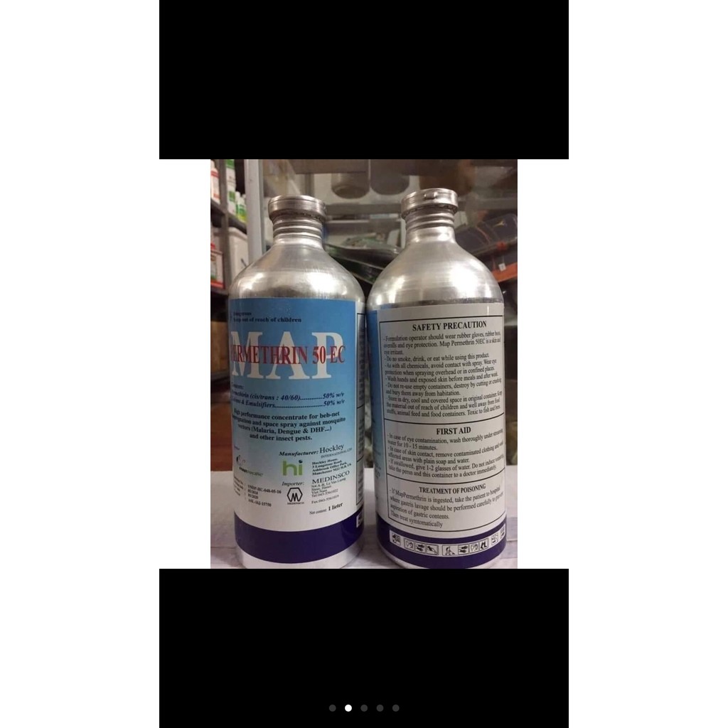 Thuốc diệt muỗi Permethrin 50EC 1L - Chocopet shop