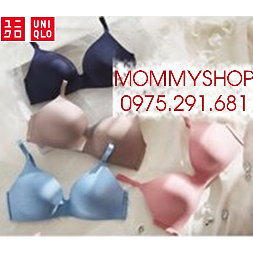 Áo lót/ áo ngực tàng hình Uniqlo không viền, không gọng Wireless Bra Beauty Light