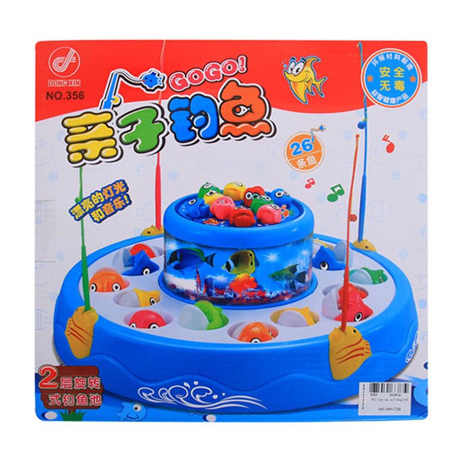 Đồ chơi Câu cá 2 tầng - Cực hấp dẫn cho các bé