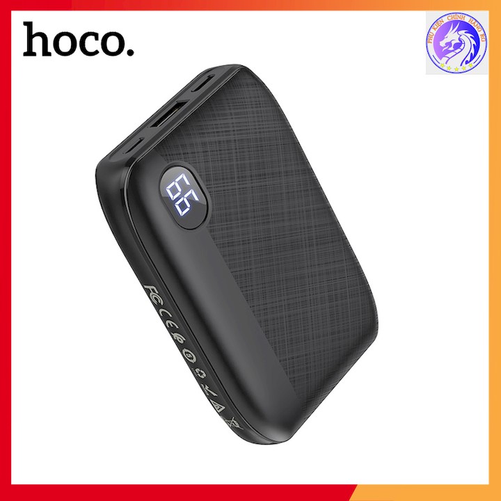 Pin sạc dự phòng chính hãng hoco j53 10000mah có led