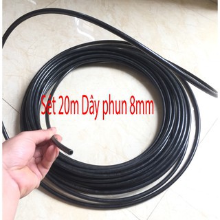 20m dây ống phun sương 8mm chất lượng cao cho máy bơm phun sương