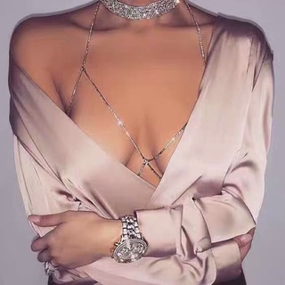 Dây đá (body chain) đeo ngực cực sexy