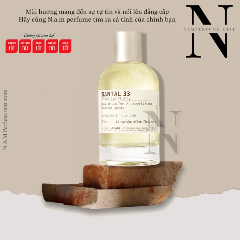 Santal 33 | Nước Hoa Unisex | Quyến rũ và trẻ trung