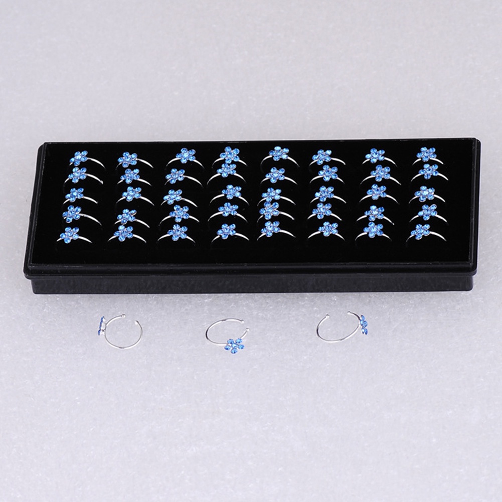 Khuyên Xỏ Mũi / Môi / Tai Không Cần Khoan Lỗ Đính Đá Zircon Giả Cho Nữ