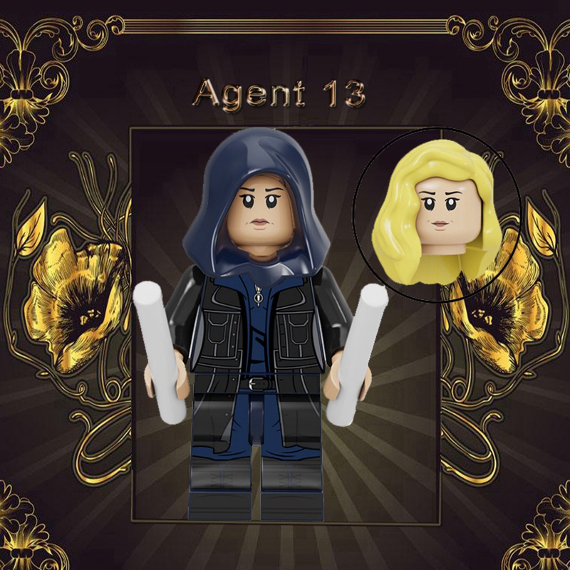 Bộ Đồ Chơi Lắp Ráp Mô Hình Nhân Vật Bác Sĩ Mùa Đông Cho Bé