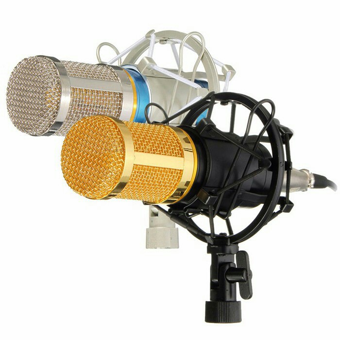 Microphone karaoke thu âm livestream Condenser BM-800