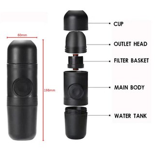 Máy pha cà phê mini mọi lúc mọi nơi Coffee Portable