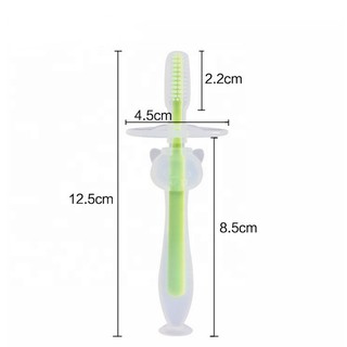 Bàn chải đánh răng silicon cho bé