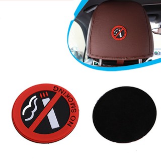 Logo No Smoking dán taplo xe hơi (RẺ VÔ ĐỊCH)
