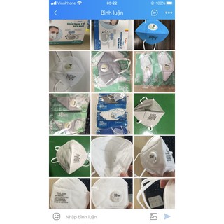 khẩu trang N95 có van và không van