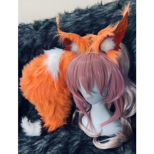 Tai Cáo/ Đuôi Cáo Lông Hoá Trang Cosplay Tamamo