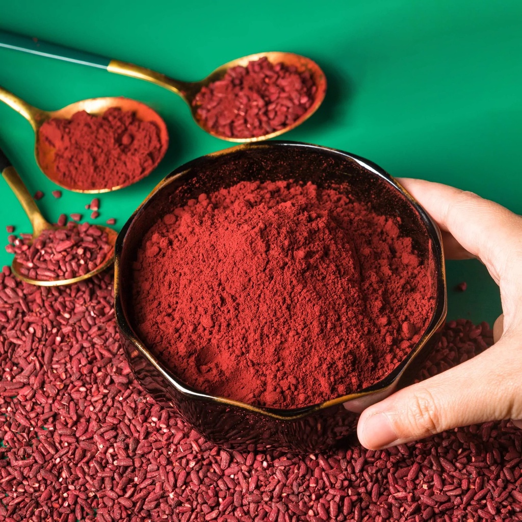 BỘT GẠO MEN ĐỎ HONG QU MI  GÓI 10GAM