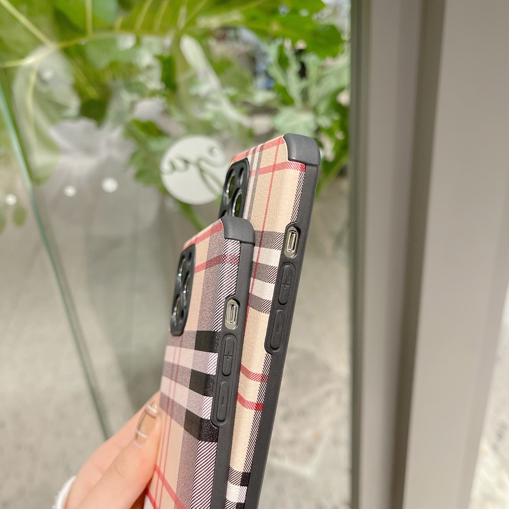 Ốp Điện Thoại In Logo Burberry Sang Trọng Cho iPhone 12pro Max SE2 11 pro Max X XS XR XSMAX 7 8 Plus