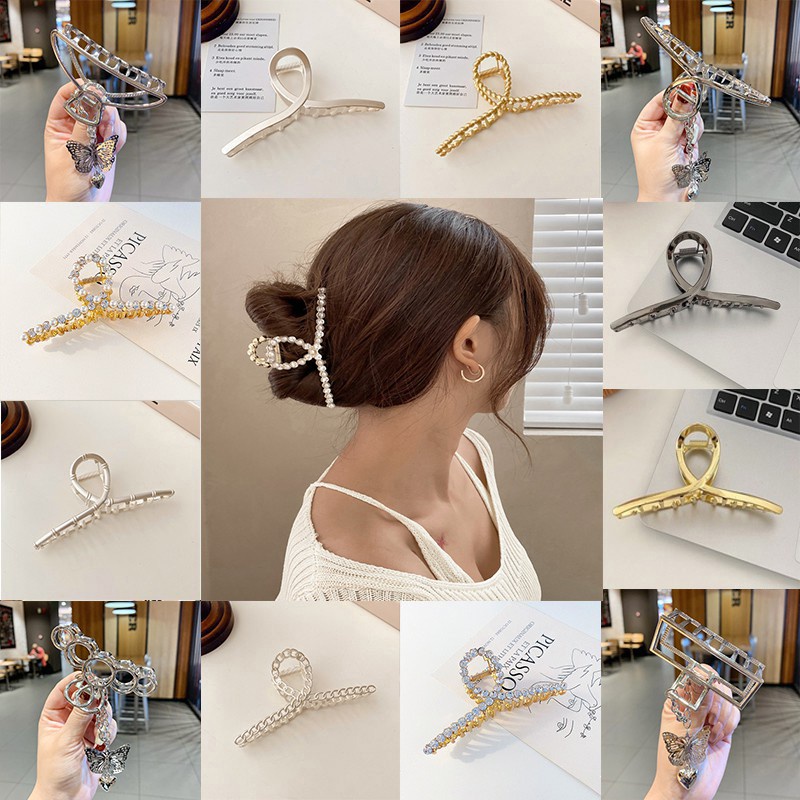 Kẹp Tóc Kim Loại Thời Trang Hàn Quốc