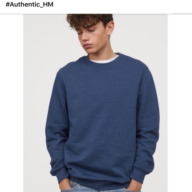 Áo nỉ Hm sz M