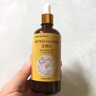Mỡ trăn gia nhiệt Shiny 100% nguyên chất