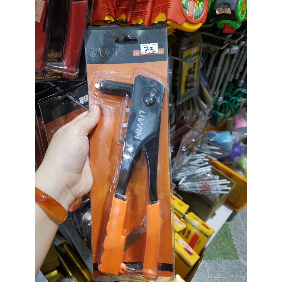 Mua KÌM KỀM KIỀM BẤM ĐINH RÚT ĐINH TÁN NHÔM RIVE RI VÊ LI VÊ giá rẻ ...