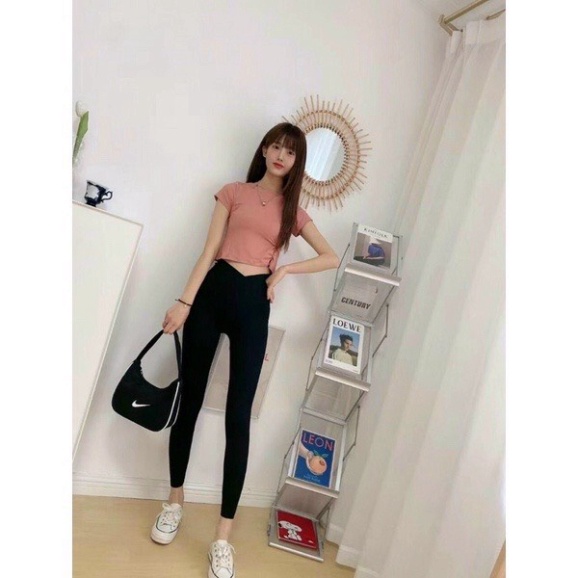 QUẦN LEGGING CẠP CAO KÈM HỘP XỊN XÒ