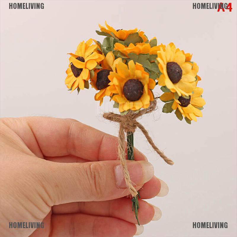 [Homeliving] Bó Hoa Hồng mini Thắt Nơ Bằng Tay Cho Nhà Búp Bê