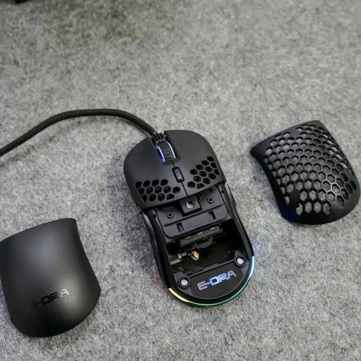 Chuột gaming, máy tính E-Dra EM618 cao cấp, chất lượng, form dáng cầm cực êm tay, chơi game FPS hoặc văn phòng cực ngon