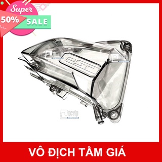 HCM- [Hàng Mới Về] Combo Lọc Gió Độ Lưới Thép + Pô E Trong Suốt Cho Vision 2021 4055