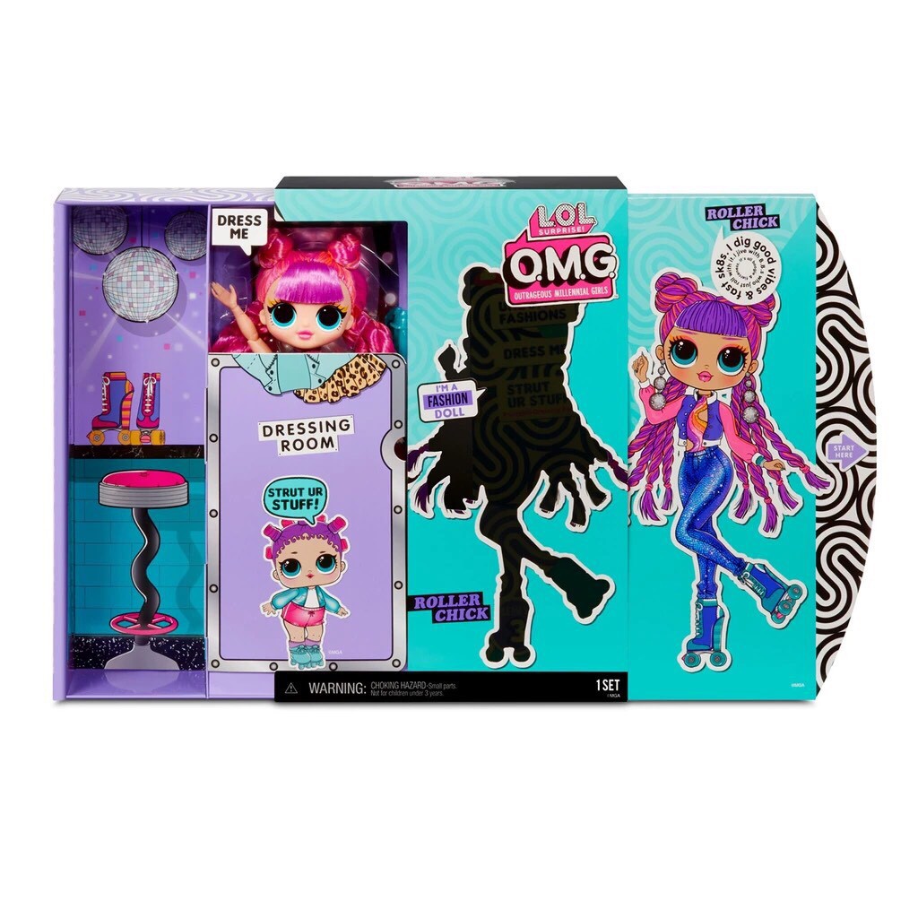 L.O.L. Surprise! O.M.G. Candylicious Fashion Doll with 20 Surprises(Hàng Mỹ)