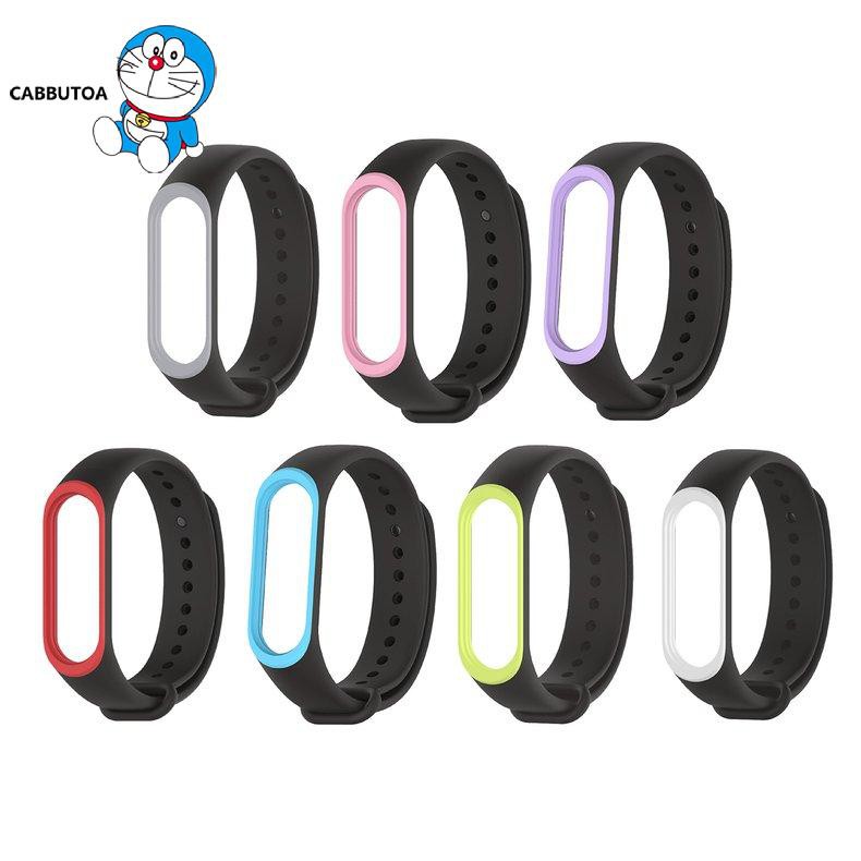 Dây Đeo Thay Thế Chất Liệu Silicon Thiết Kế Nhiều Lỗ Thời Trang Cho Xiaomi Mi Band 3