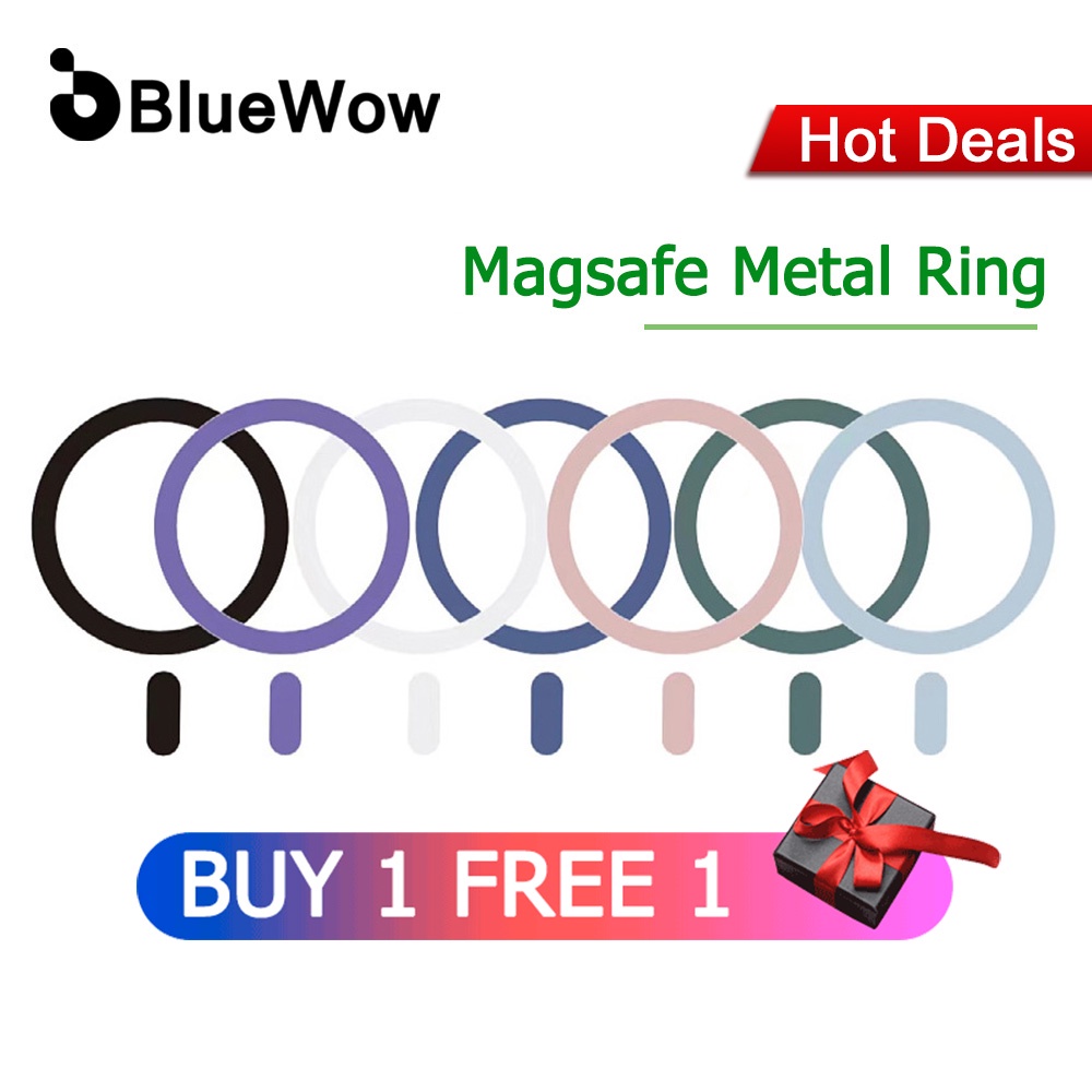 Vòng kim loại BLUEWOW TP10 làm giá đỡ điện thoại từ tính